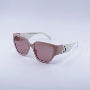 Marc Jacobs MARC 724/S 0FWM 4S Sunglasses Nude Cat Eye Frame, Brown Lenses